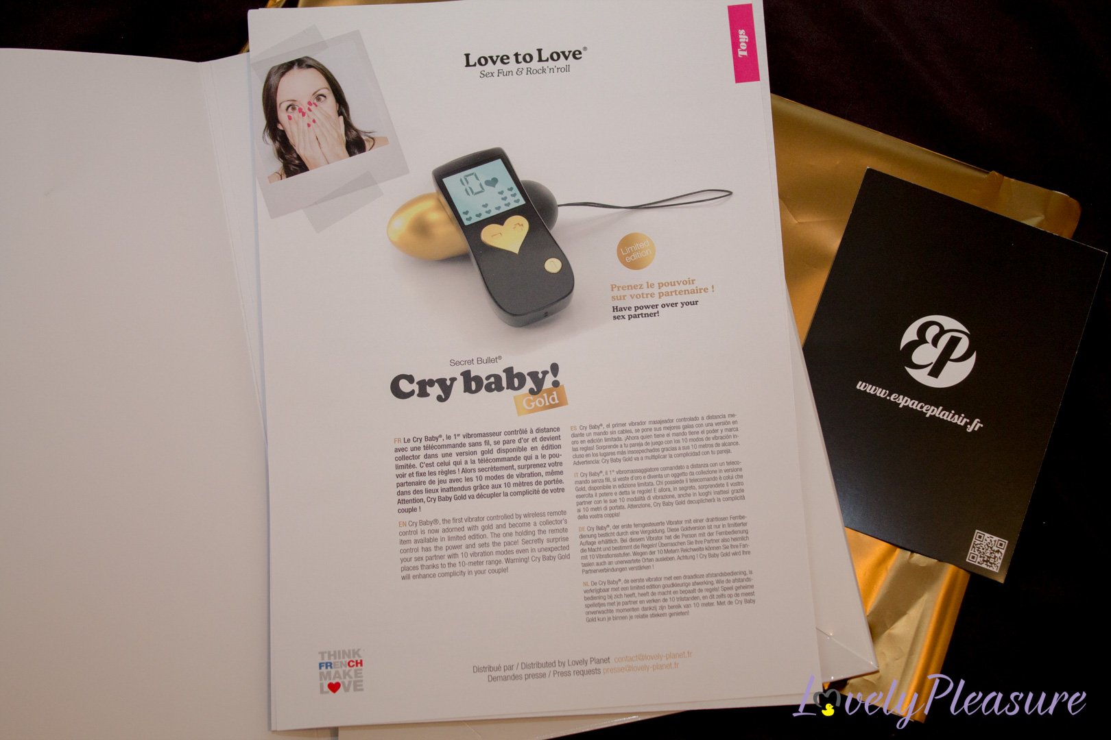 Photo 2 de Miss et Cry baby! Gold - Love To Love