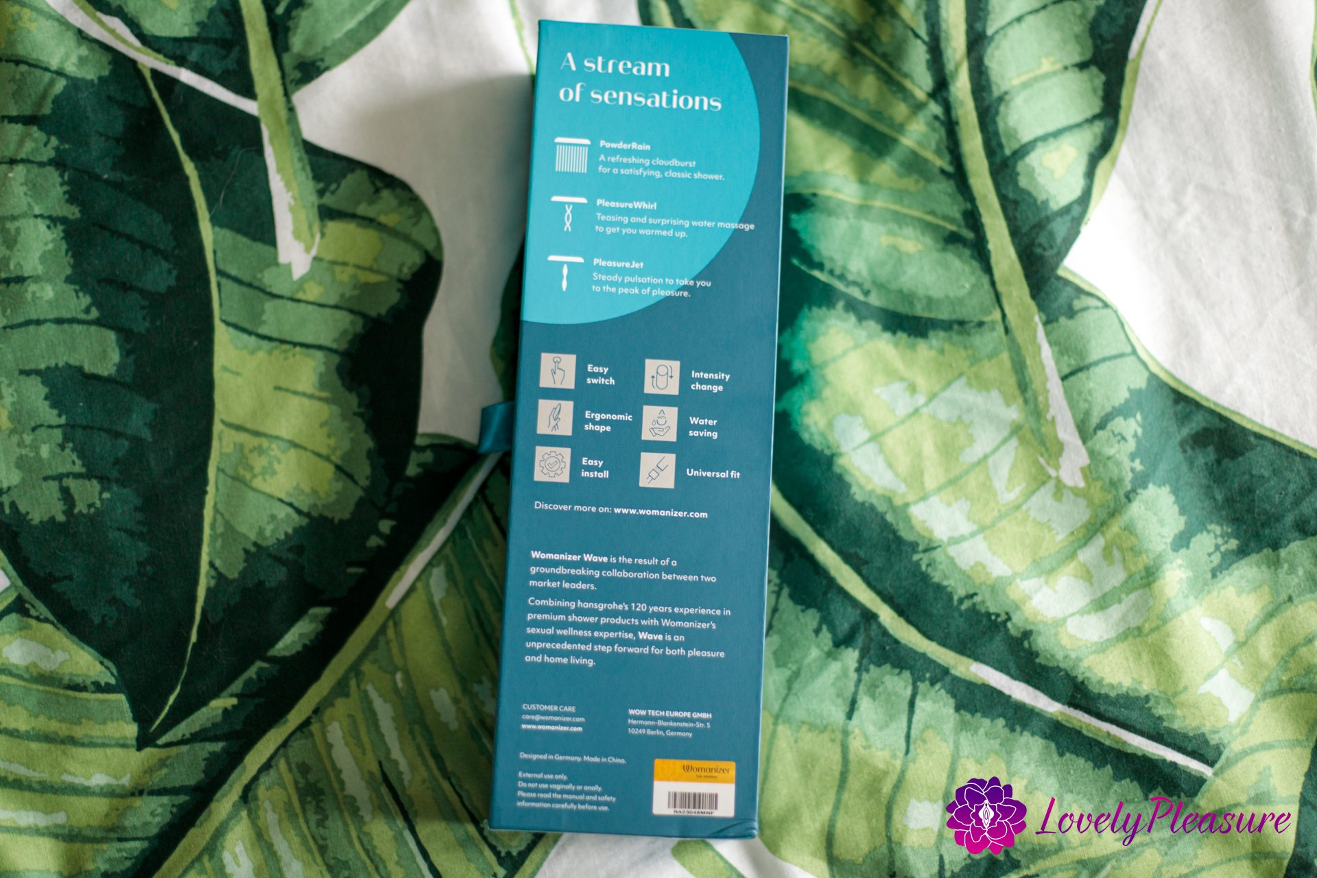 Photo 2 - douchette Womanizer Wave - Le pommeau de douche combiné avec un stimulateur clitoridien