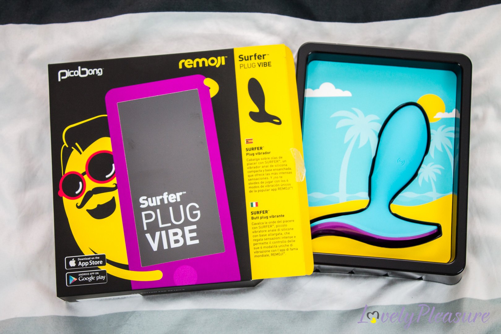 Photo 6 du plug anal Remoji Surfer - PicoBong