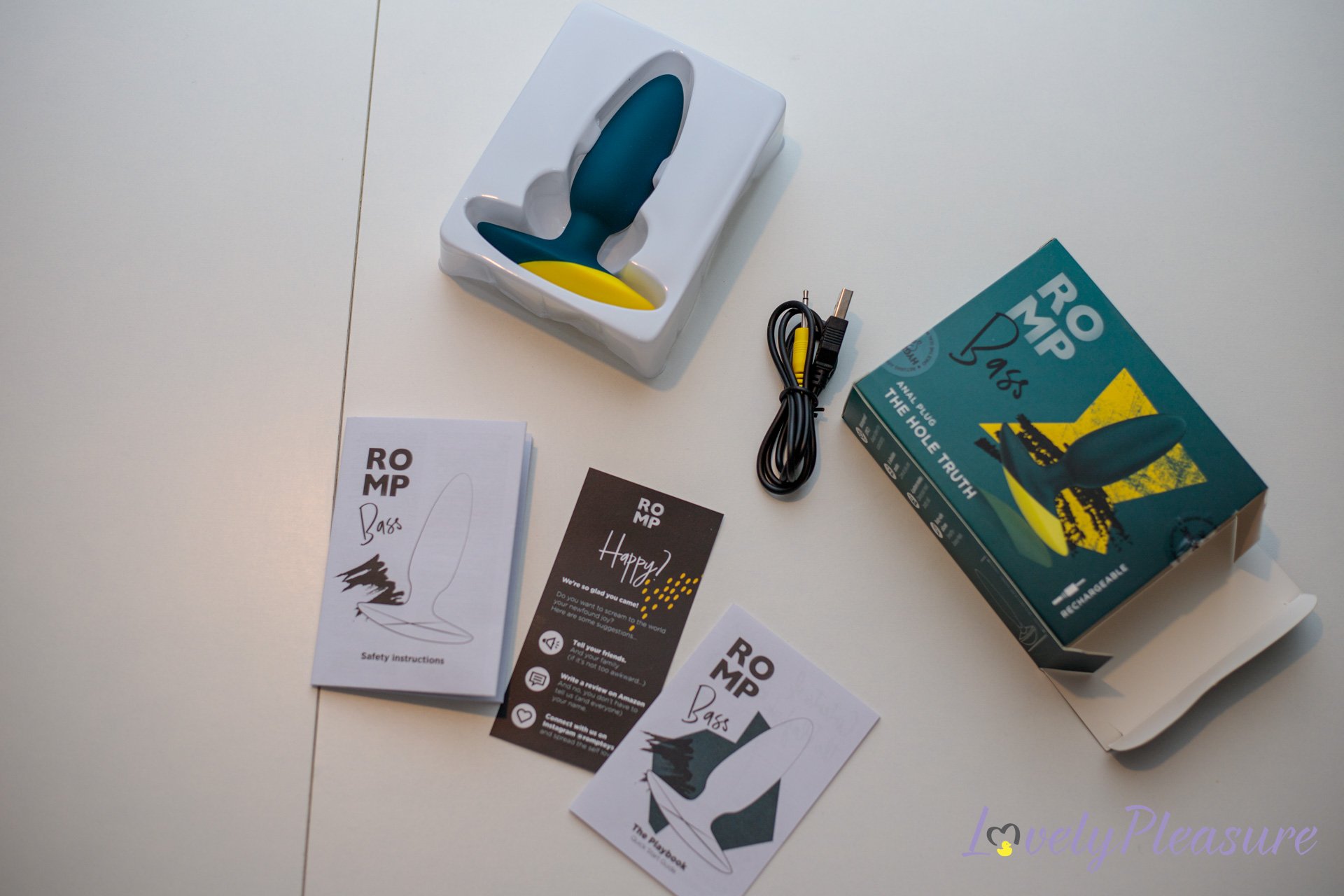 Romp Bass - Le plug anal vibrant