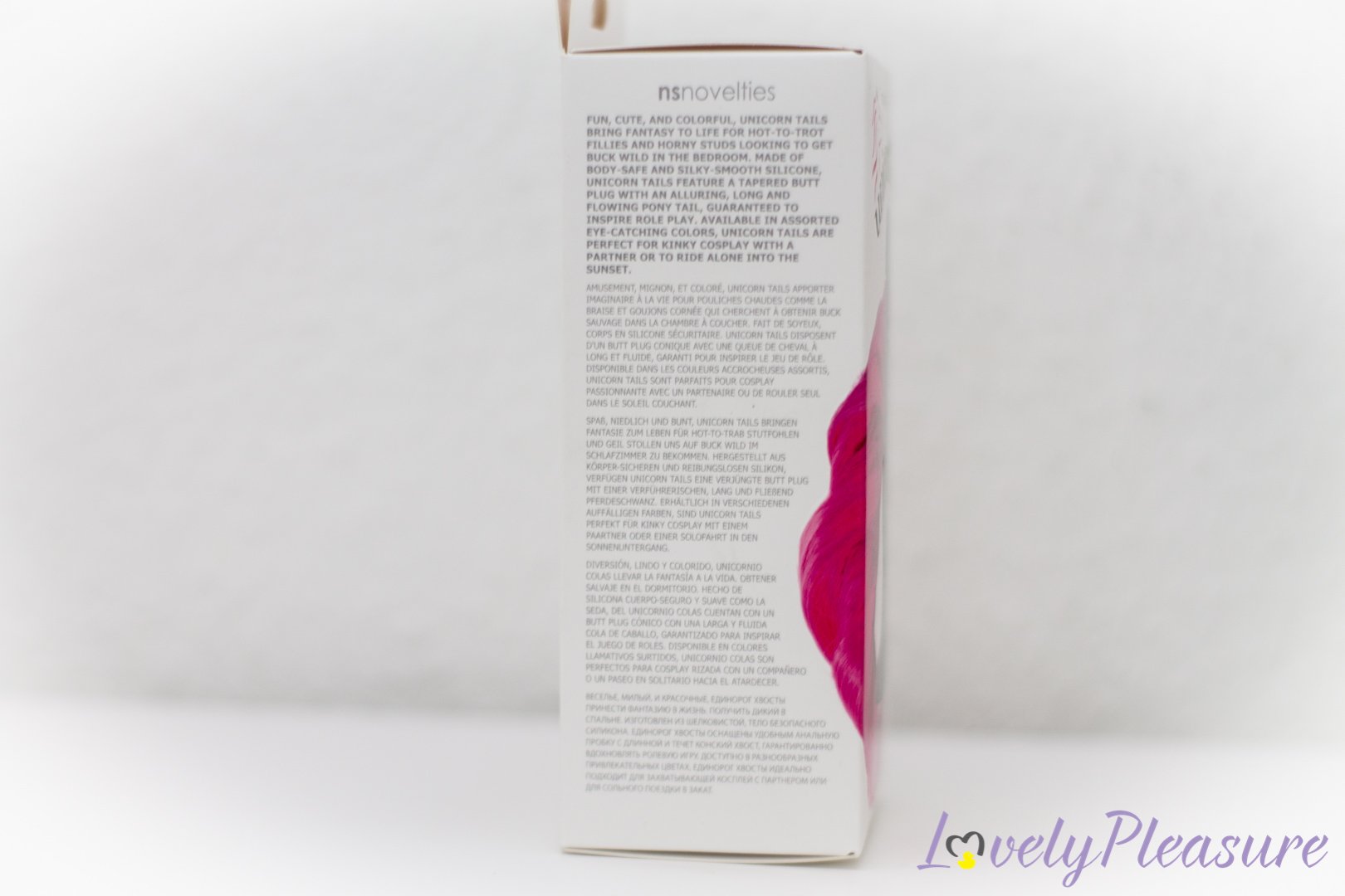 Photo 4 de Miss et le Plug Anal Unicorn Tails - NSNovelties