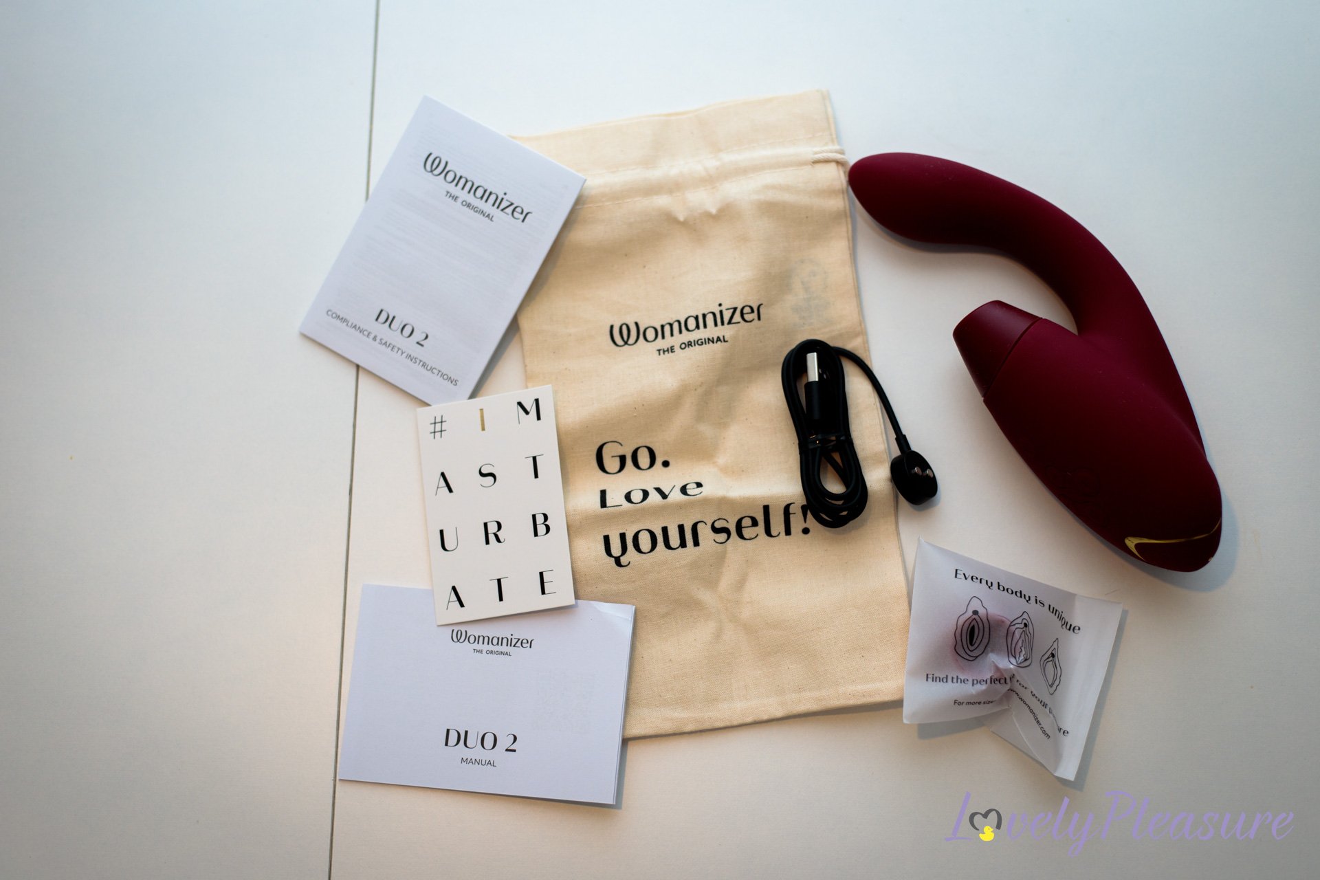 Contenu du Womanizer Duo 2