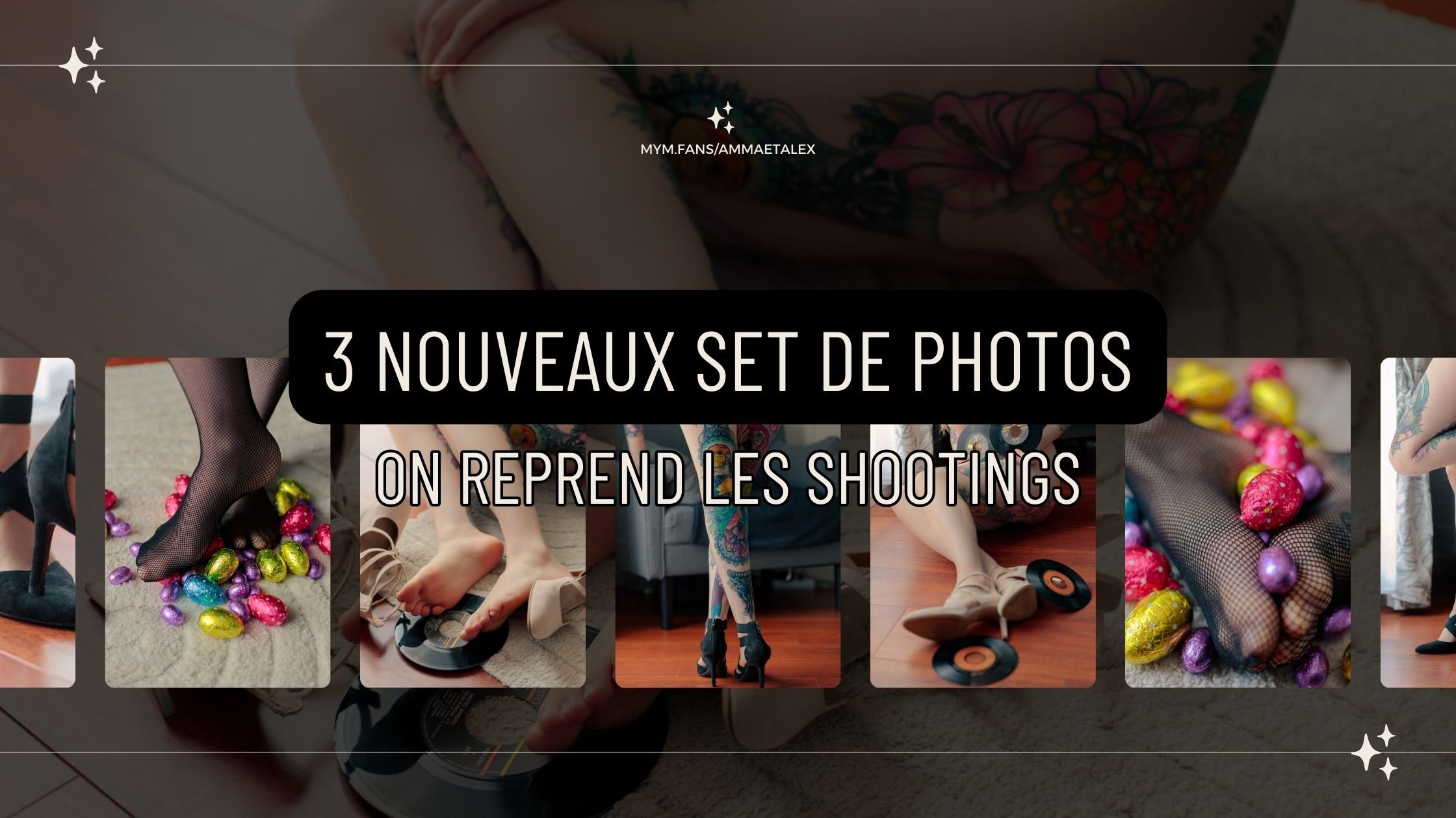 Photo à la une des nouveaux sets de photos fétichistes
