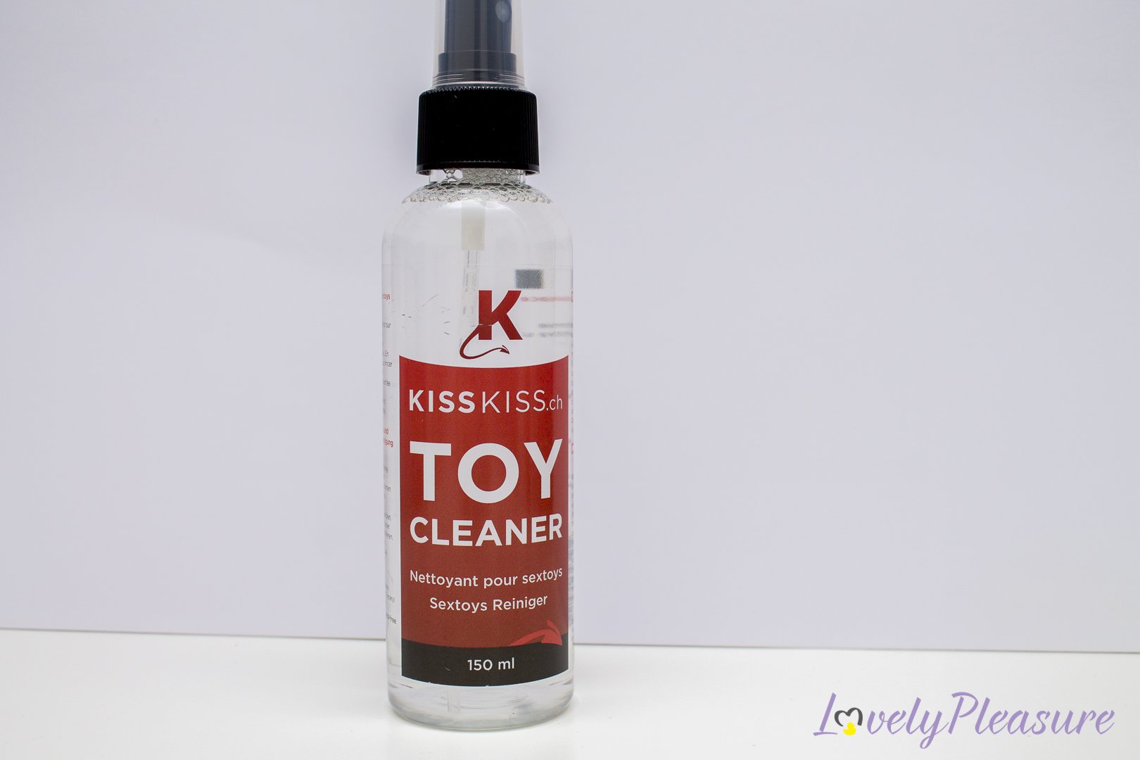 Image à la une du test du nettoyant pour sextoys KissKiss.ch