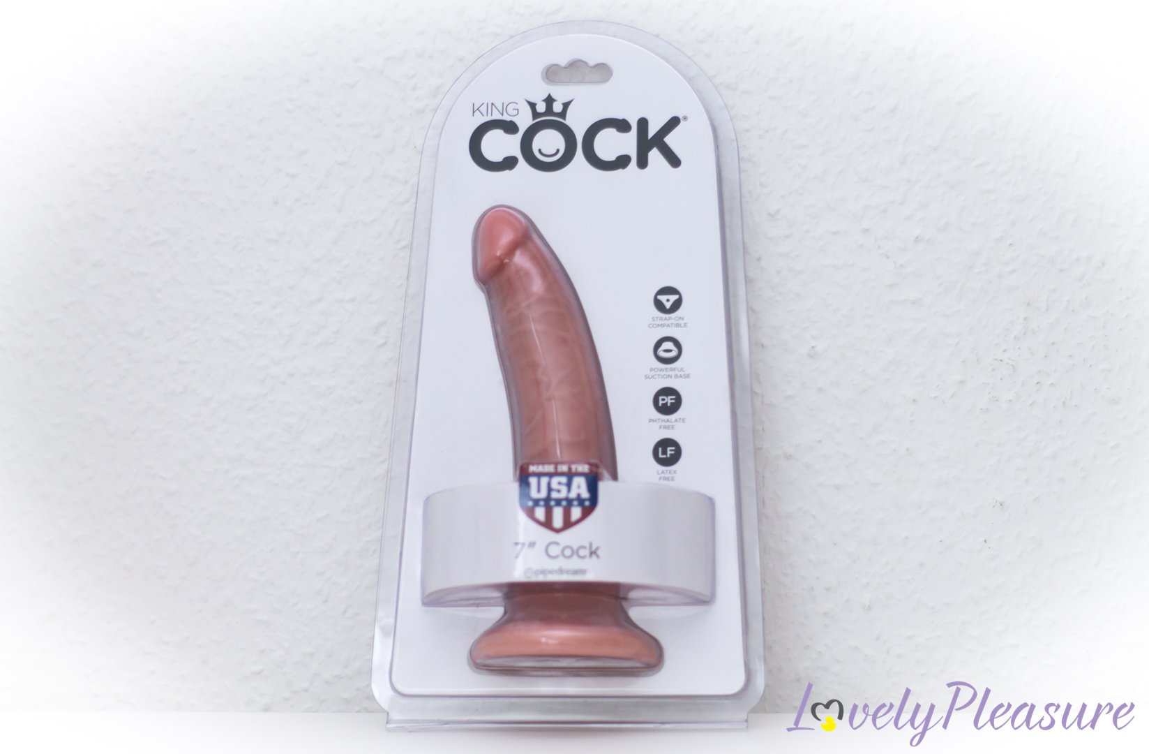 Image à la une du test du gode ventouse 17,8 cm King Cock - Pipedream