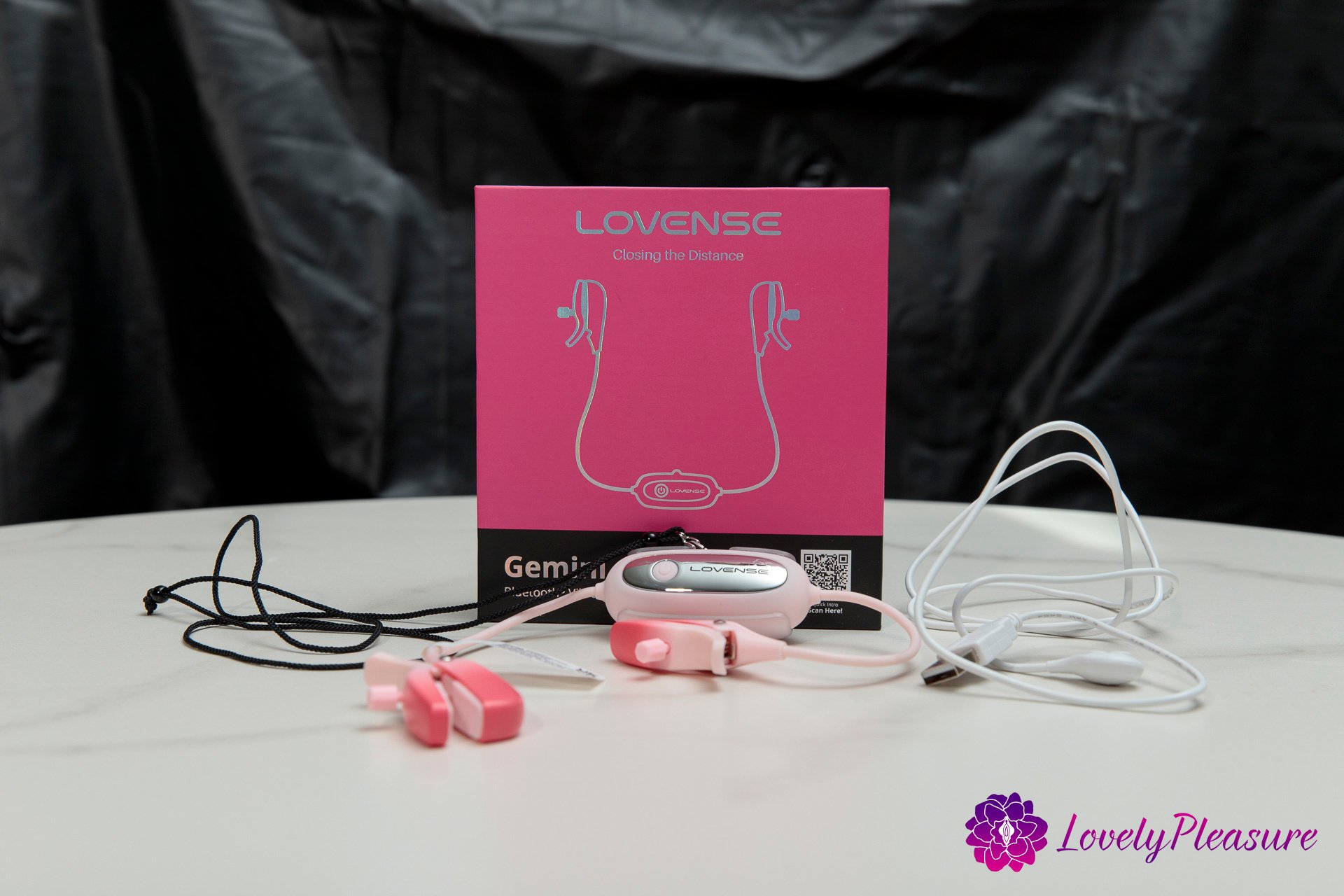 Contenu du coffret Lovense Gemini