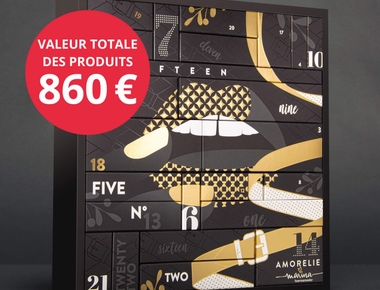 Présentation du calendrier de l'Avent coquin 2019 Luxury Amorélie